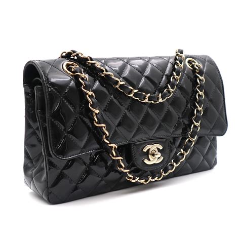 chanel black chain fake small bag|Chanel black bags classic quilted.